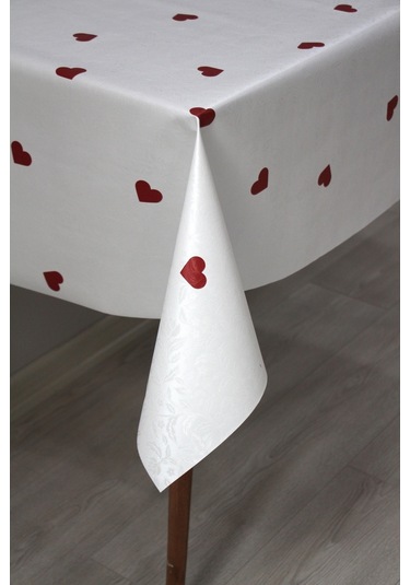 Astarlı Silinebilir Pvc Muşamba Masa Örtüsü 76-g-beyaz