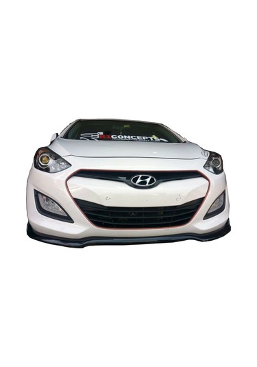 Hyundai İ30 Ön Lip Parlak Siyah Plastik Ön Ek Karlık 2012 2013 2014 2015 2016 2017