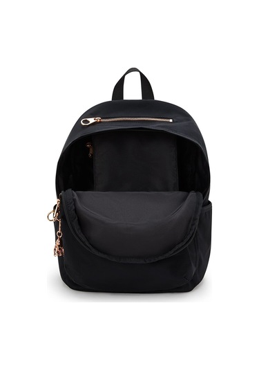 Kıplıng Delia Orta Boy Sırt Çantası Siyah Black Rose Spıce Siyah