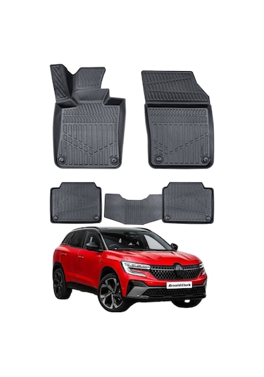 Renault Austral E-tech Full Hybrid 2023- Uyumlu Araca Özel Lüx 4d Paspas