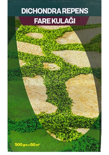 Dichondra Repens Fare Kulağı Çim Tohumu 500 GR Kutuda