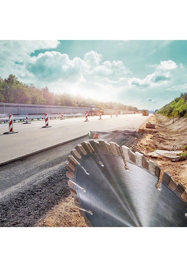 Bosch Elmas Kesme Disk SFAspha Asfalt 400*25,40/®20mm - 2608602626