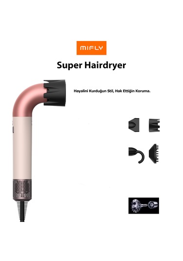 Mıfly Super Hairdryer Saç Kurutma Makinesi