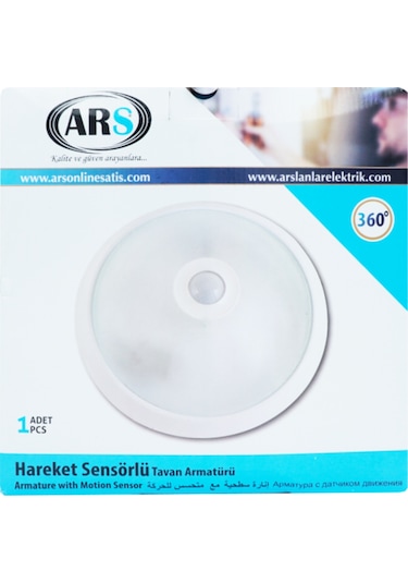 Ars Tavan Sensörü İçten Ayarlı