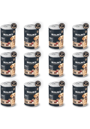 12'li Yetişkin Köpek Maması - Kuzulu 400 Gram