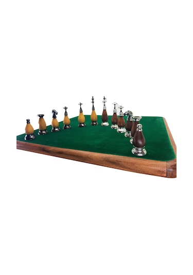 Prestıjsatrncmod242 Prestij Serisi Ahşap Satranç Takımı / Ahşap 38 CM