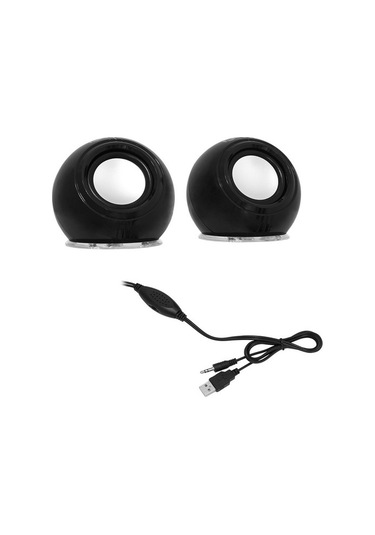 Frisby Fs-2130U 2.0 Rgb Led Stereo Speaker Siyah
