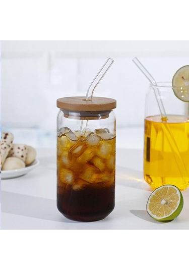 Suntek Buzlu Kahve Için Cam Balon Çay Bardakları Geniş 550ml 550ml