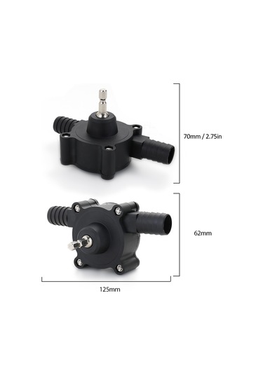 Youmex Taşınabilir Elektrikli Matkap Pompası - Sıvı Transferi İçin Pratik Çözüm