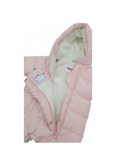 Benitto Kids Kız Bebek Astronot Tulum 51376 Pembe