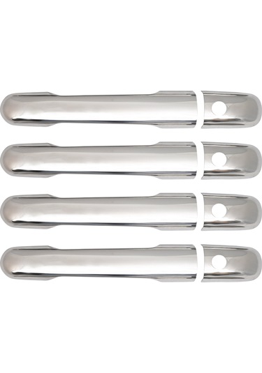 Volkswagen Volt Uyumlu 1998-2005 Krom Kapı Kolu 4 Kapı Paslanmaz Çelik