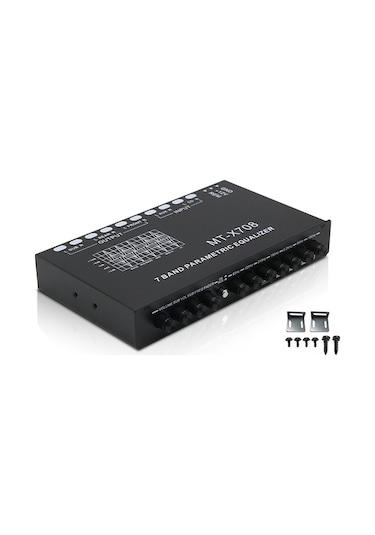 Oto Ses Dengesi: 7 Bantlı Eq, Ön-arka-alt Ses Çıkışı, Kolay Kurulumlu Hoparlör Amplifikatörü