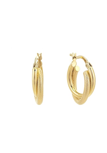 Moom Mücevherat Kadın 14 Ayar Altın İtalyan Halka Küpe N11.15550