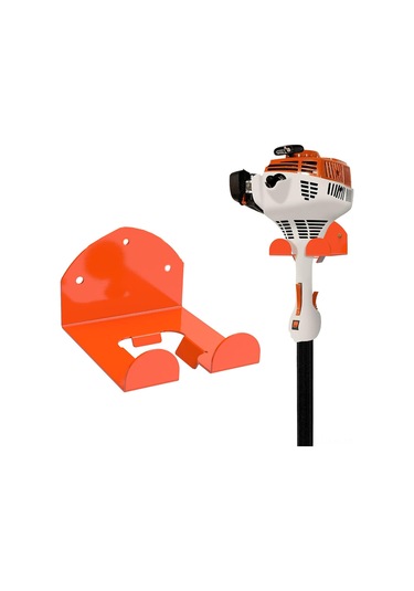 Jeehugo Zırh Metal Garaj Organizatörü - Çim Biçme Makinesi, Zincir Testere Ve Bahçe Aletleri İçin Duvarlı Depolama Rafı Al-373 Diğer