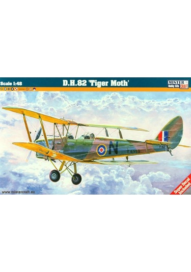 Mistercraft E041 1/48 Piper Cup L-4h Eğitim Uçağı Plastik Model Kiti