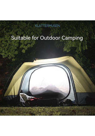 Suofeng Led Kamp Feneri 40cm 5 Işık Modu Parlak-ıslak-üst-dünya-alt Manyetik Usb Şarjlı Su Geçirmez 1800mah Ly-1003b Gümüş