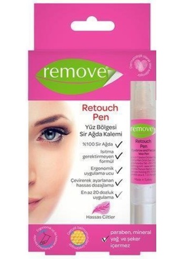 Remove Retouch Pen Hassas Ciltler için Yüz Bölgesi Sir Ağda Kalemi 4 ML