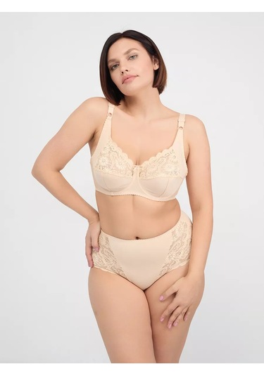 Lavandina Büyük Beden Kadın Sütyeni Yeni Zaman 219290862 Bej