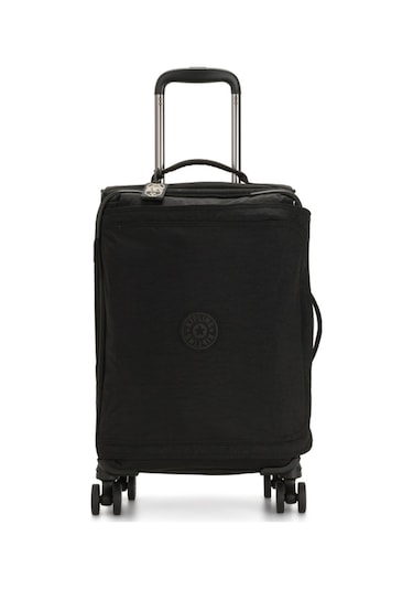 Kıplıng Spontaneous S Küçük Boy Tekerlekli Valiz Siyah Black Noır Siyah