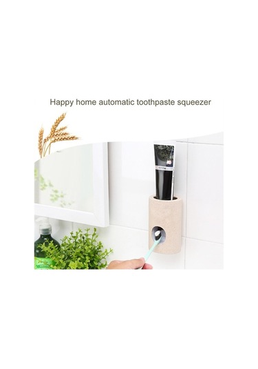 Pazly Buğday Samanı Otomatik Diş Macunu Dispenseri - Küçük Tasarım Ev Aletleri Diğer Diğer
