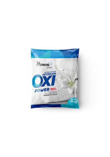 Homm Clean Oxi Power Beyazlar için Toz Deterjan 510 ML