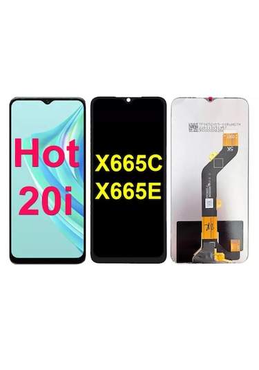 İnfinix Hot 20i Lcd Ekran Dokunmatik X665e