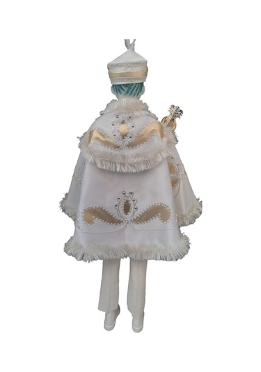 Sünnet Kıyafeti Krem-gold Renk 9 Parça