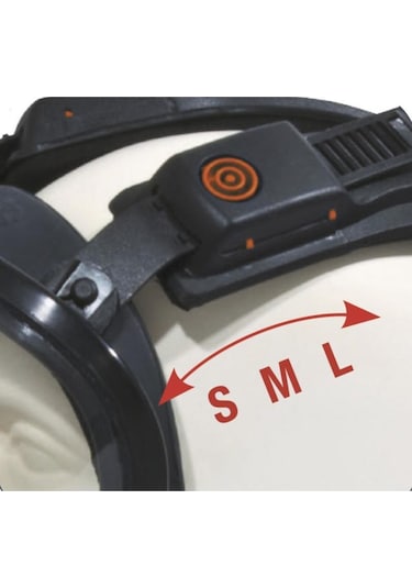 M9200 - Rotor Galaxy Ayarlamalı Tam Yüz Solunum Maskesi