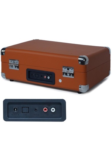 Midex MTX-101OR 3 Devir Nostaljik Retro Pikap Plak Çalar + İğne