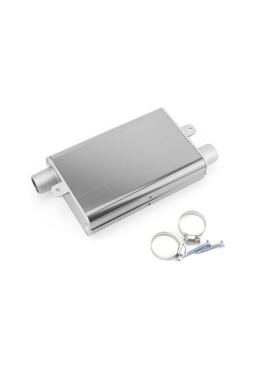 Reedark Dayanıklı Alüminyum Egzoz Susturucu - 24mm Çap, 4 Renk Seçeneği, Montaj Parçaları Dahil