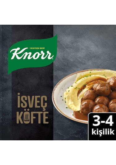 Knorr Yemek Kiti İsveç Usulü Gravy Soslu Köfte 150 G