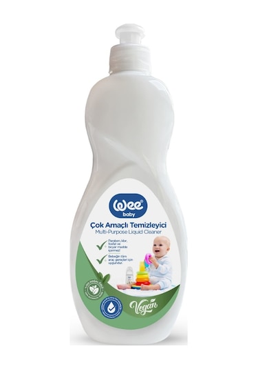 Wee Baby Biberon ve Emzik Temizleyici 500 ML  (%100 DOĞAL ÖZLÜ)
