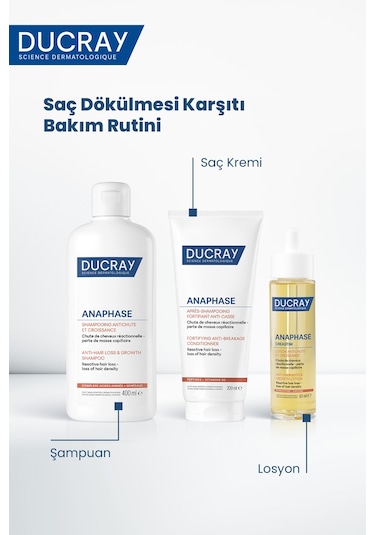 Ducray Anaphase Hair Loss Growth Şampuan 400 Ml