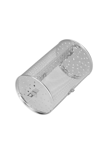 Dofolink 360 Derece Döner Paslanmaz Çelik Fırın Sepeti - Fıstık, Kahve Fıstığı, Kestane Pişirme Aleti - Elektrikli Fırın Ve Air Fryer Uyumlu 12x18cm Diğer