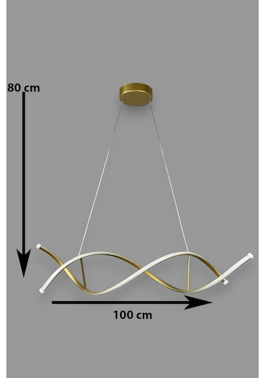 Lumora Eskitme Renk Beyaz Ledli Cafe Mutfak Salon 2 Li Led Avize Eskitme
