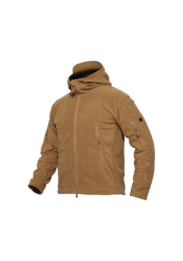 Pasifix Polar Sıcak Erkek Termal Nefes Alabilen Kapüşonlu Palto Siyah