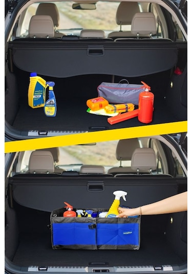 Goodyear Oto Bagaj Organizer 60 X 37 Cm - 71 L