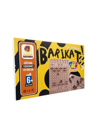 30x20 Cm Ahşap Zeka Oyunu Barikat 0237