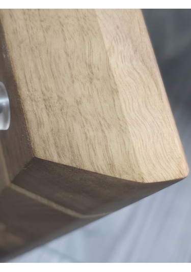 Ceviz Ağacı 55 X 35 Cm 4 Cm Kalın Özel Büyük Boy Ayaklı Şef Tahta