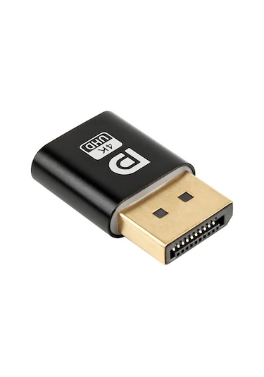 Primex Px-5261 Display 4k Uhd Dummy, Display Dummy Plug, Minning Bitcoin Sanal Monitör Ekran Kartı Emülatörü