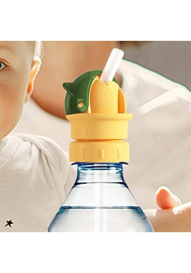 Reedark Çocuklar İçin Boğulma Engeli Su Kapakası, Evrensel Suluklu, Kaçırmaz, Temizlenebilir, Yeşil