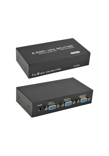 2 Port 250 Mhz Vga Splitter Dağıtıcı