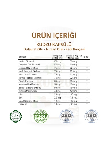 Gökçek Şifa Kudzu 60 Kapsül