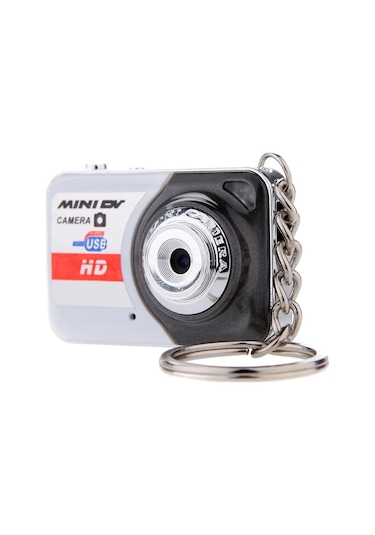 X6 Taşınabilir Ultra Mini Yüksek Yoğunluklu Dijital Kamera Mini Dv Desteği 32gb X6 Grey With 16gb Tf Card X6 Grey Gri