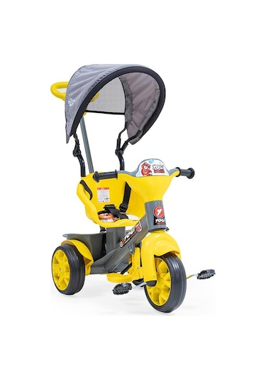 Baby2go 2285 Yogi Tenteli Bisiklet Üç Teker Bisiklet Ebeyn Ko Kırmızı