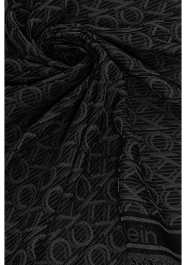 Calvin Klein Bayan Şal Lv04f8054g Ub1 Siyah Siyah