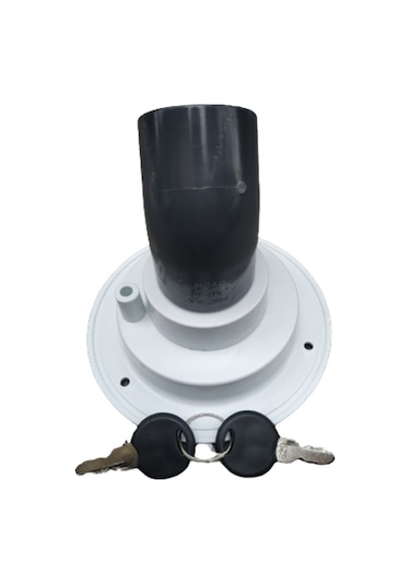 Kilitli Su Dolum Ağzı. Karavan Su Dolum Kapağı. Kilitli. 38mm