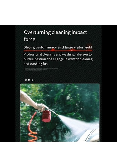 Ulzyvf Yüksek Temizliği Temizleme Temizleme Nozulu İçin Basınçlı Araba Zv