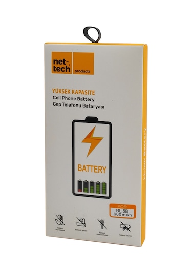 Teknonet Nokia Bl-5b Uyumlu Nettech 1000 Mah Batarya