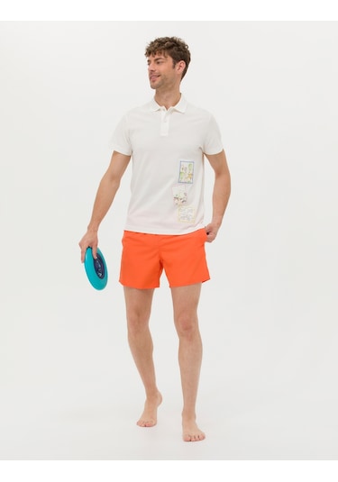 Pierre Cardin Erkek Turuncu Deniz Şortu 50276029-vr051 Turuncu